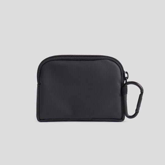 Compact Coin Purse With Carabiner