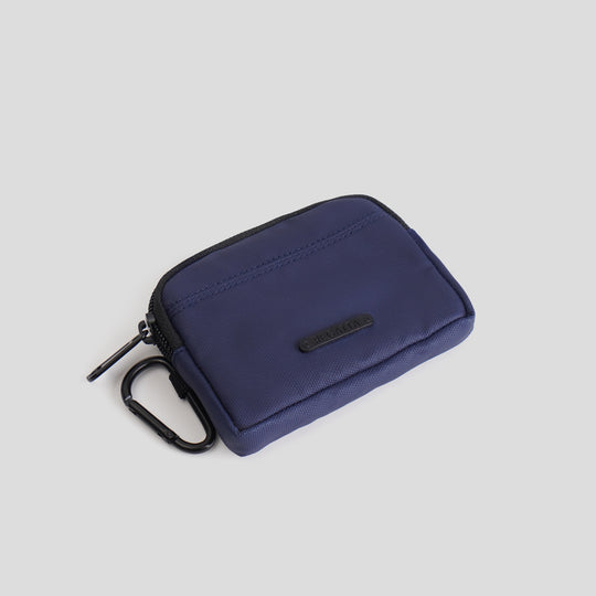 Compact Coin Purse With Carabiner