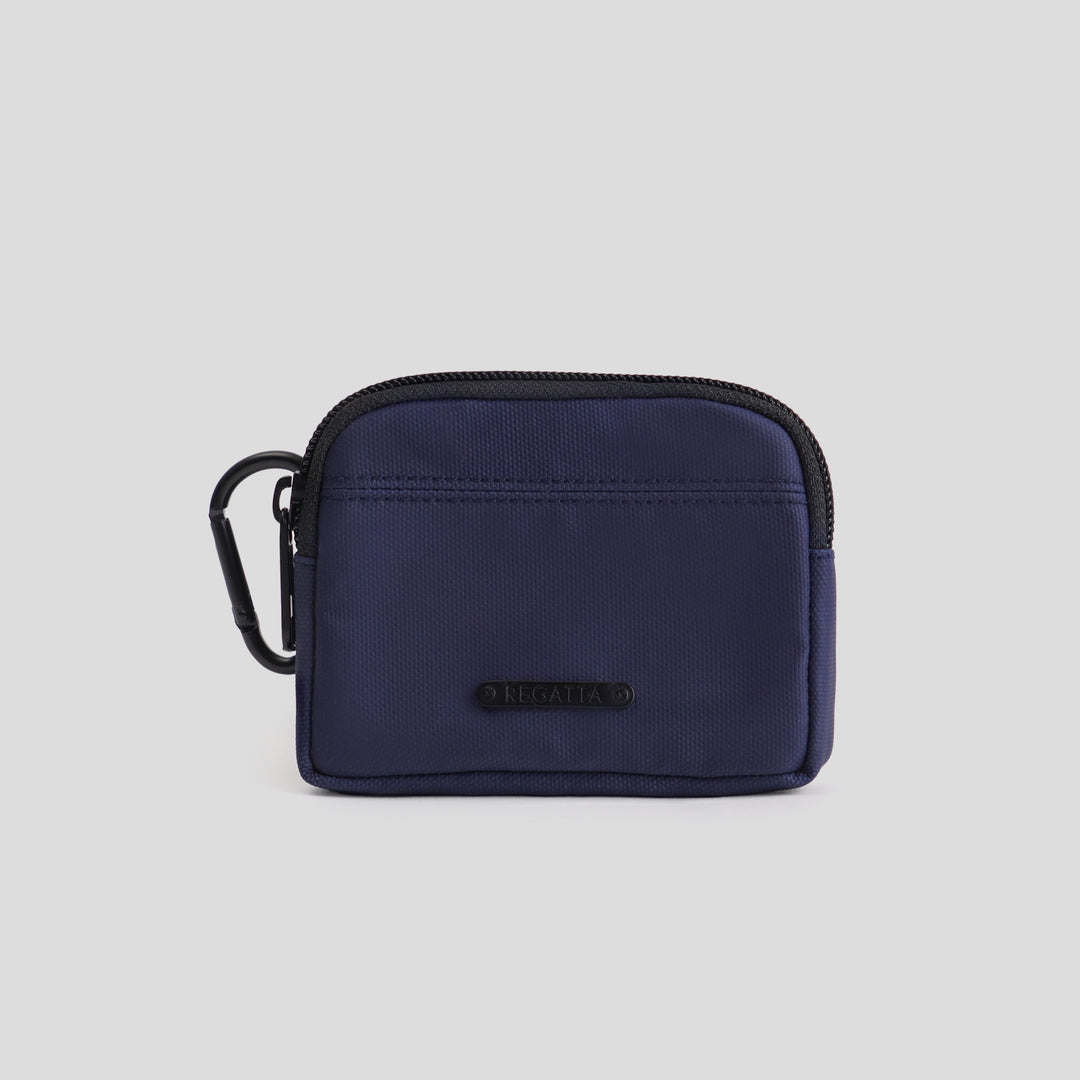 Compact Coin Purse With Carabiner