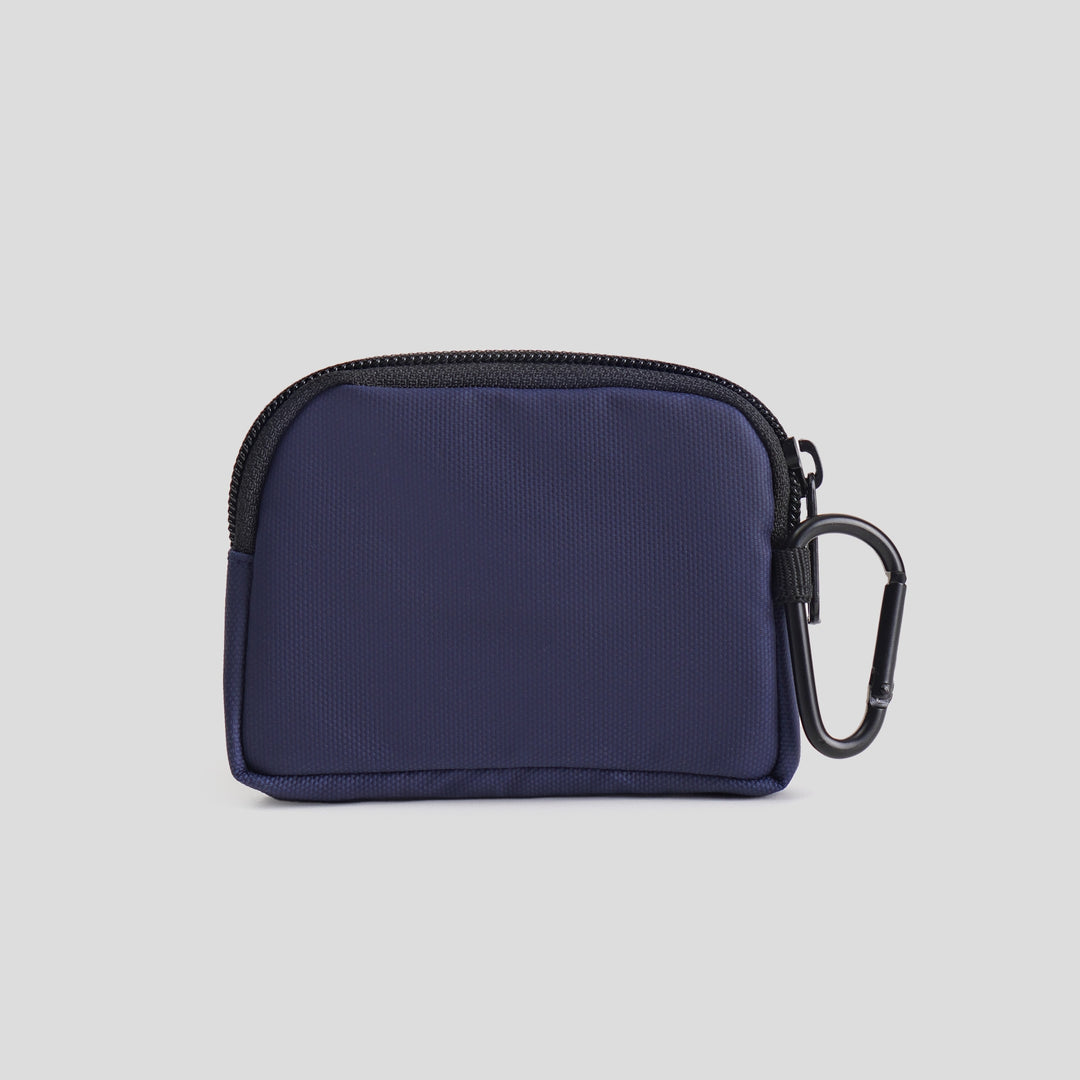 Compact Coin Purse With Carabiner