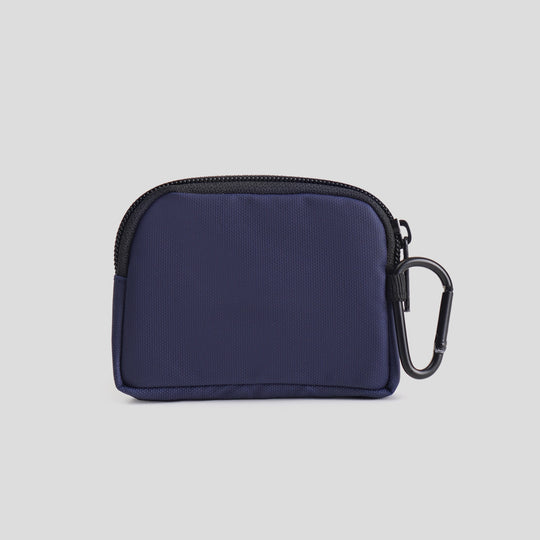 Compact Coin Purse With Carabiner