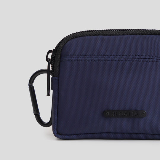 Compact Coin Purse With Carabiner