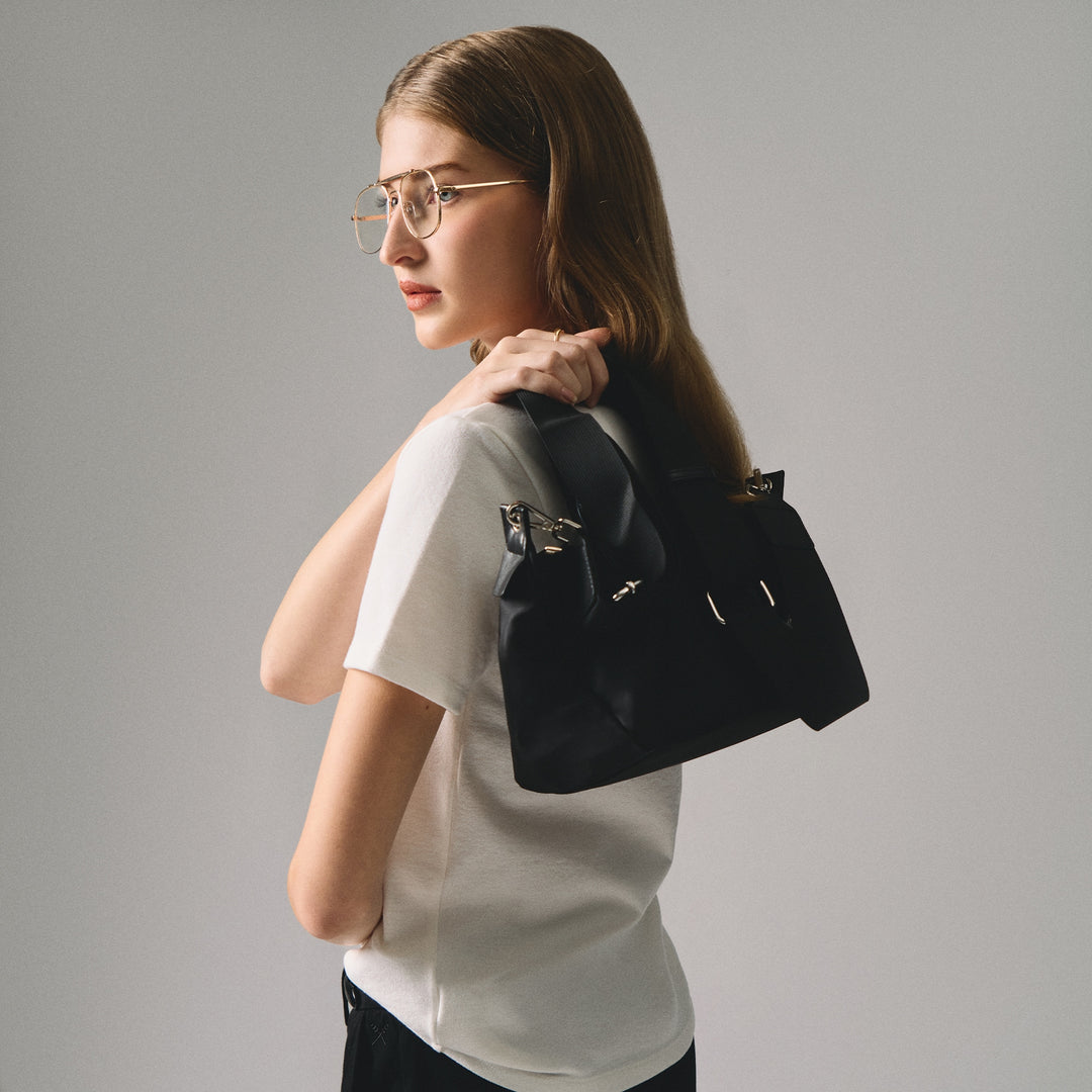 Nylon Bag With Detachable Strap