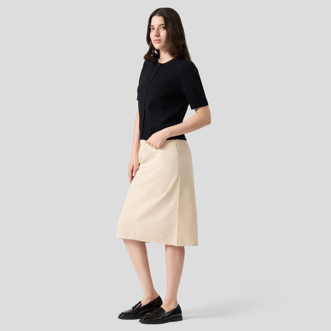 Buttoned Knit Top