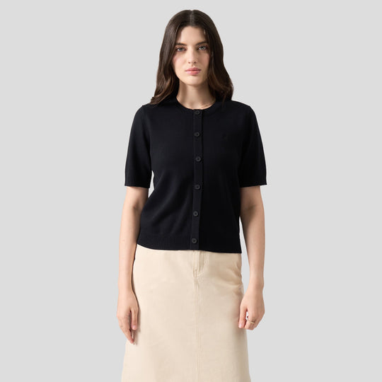 Buttoned Knit Top