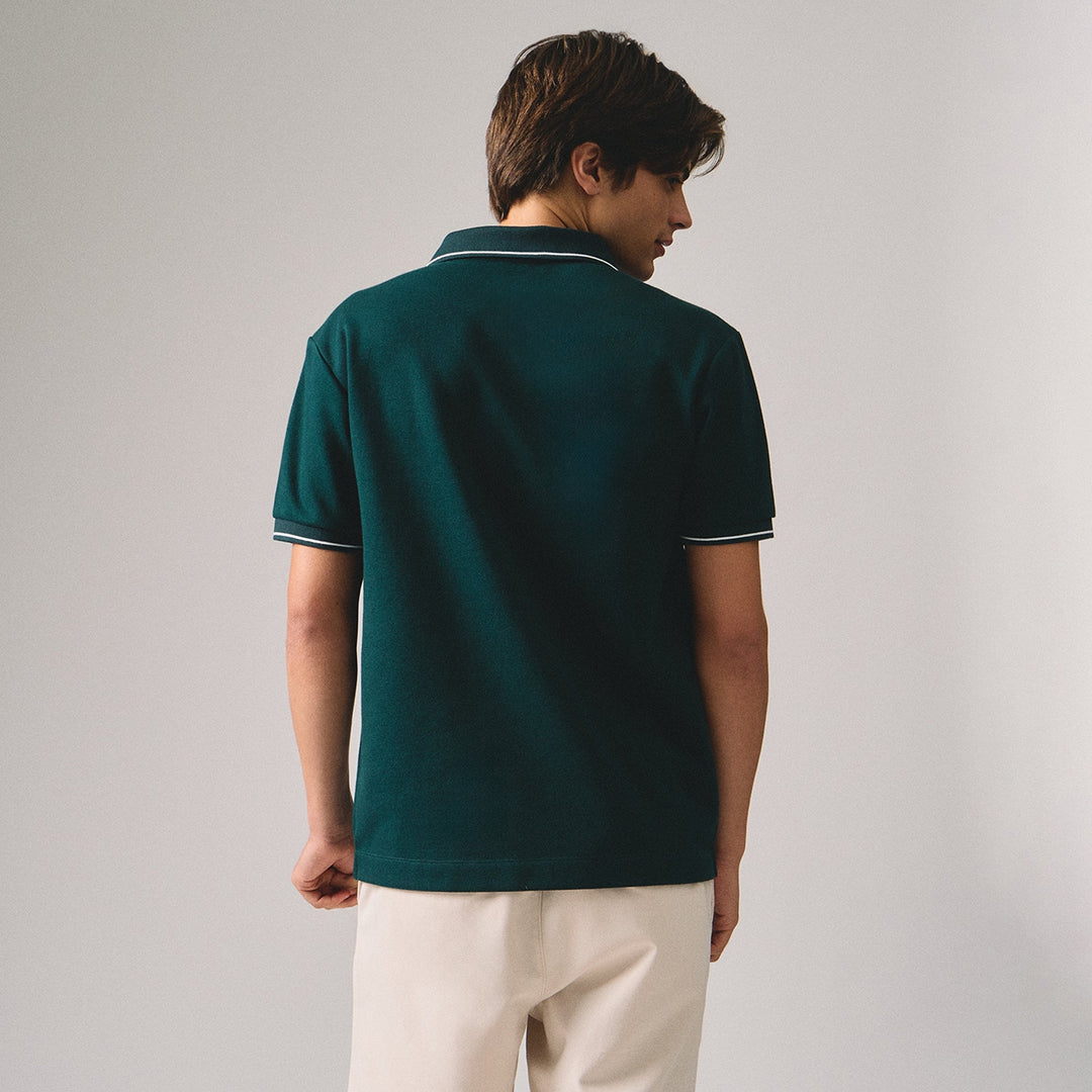 Premium Regular Fit Polo Shirt With Contrast Tipping