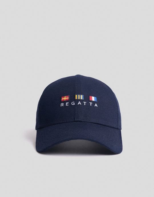Baseball Cap With Logo Sailing Flags