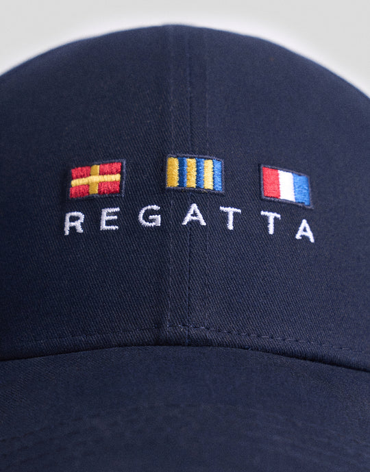 Baseball Cap With Logo Sailing Flags