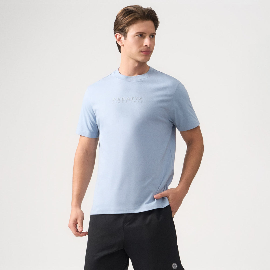 Regular Fit Tonal Branding T-Shirt