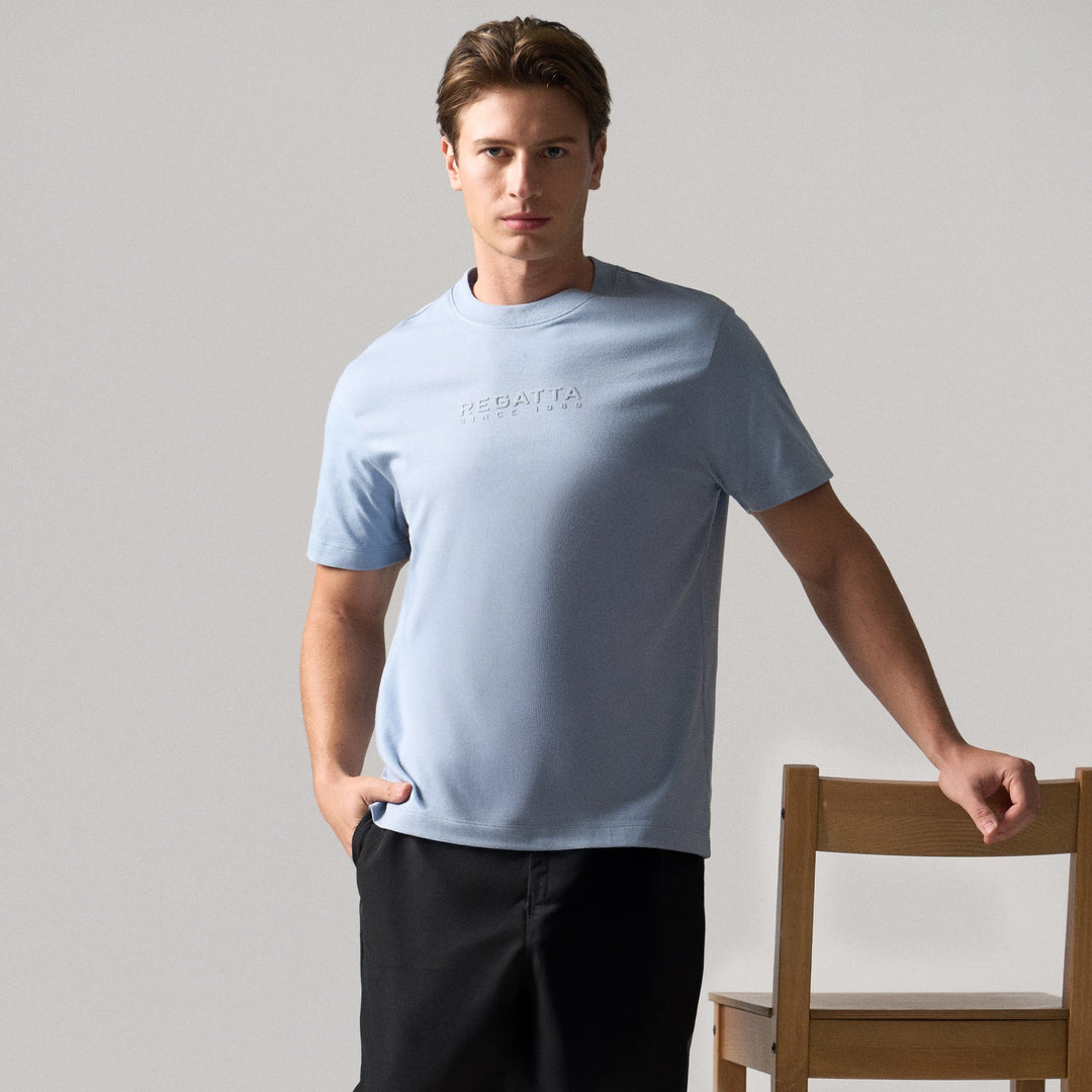 Regular Fit Tonal Branding T-Shirt