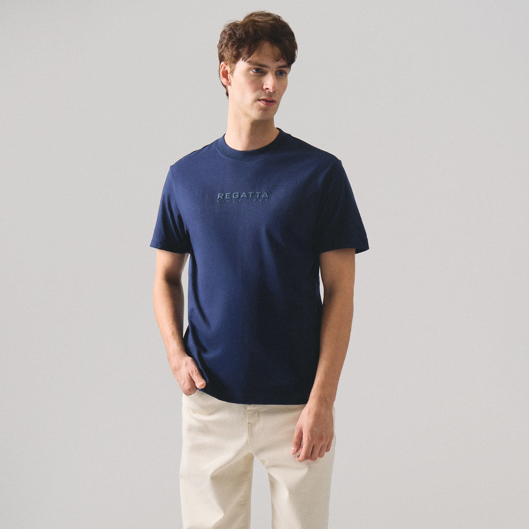 Regular Fit Tonal Branding T-Shirt