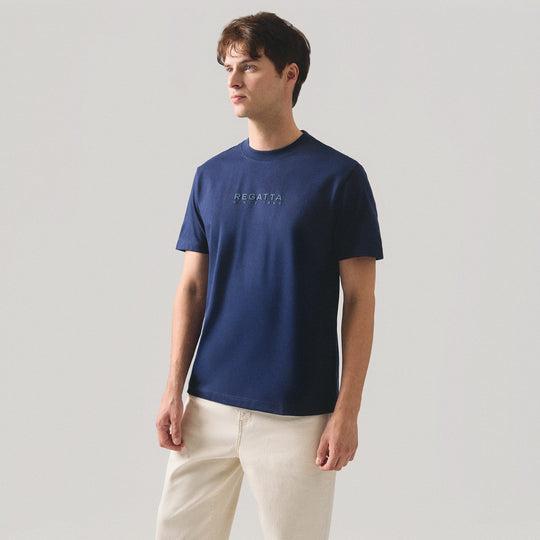 Regular Fit Tonal Branding T-Shirt