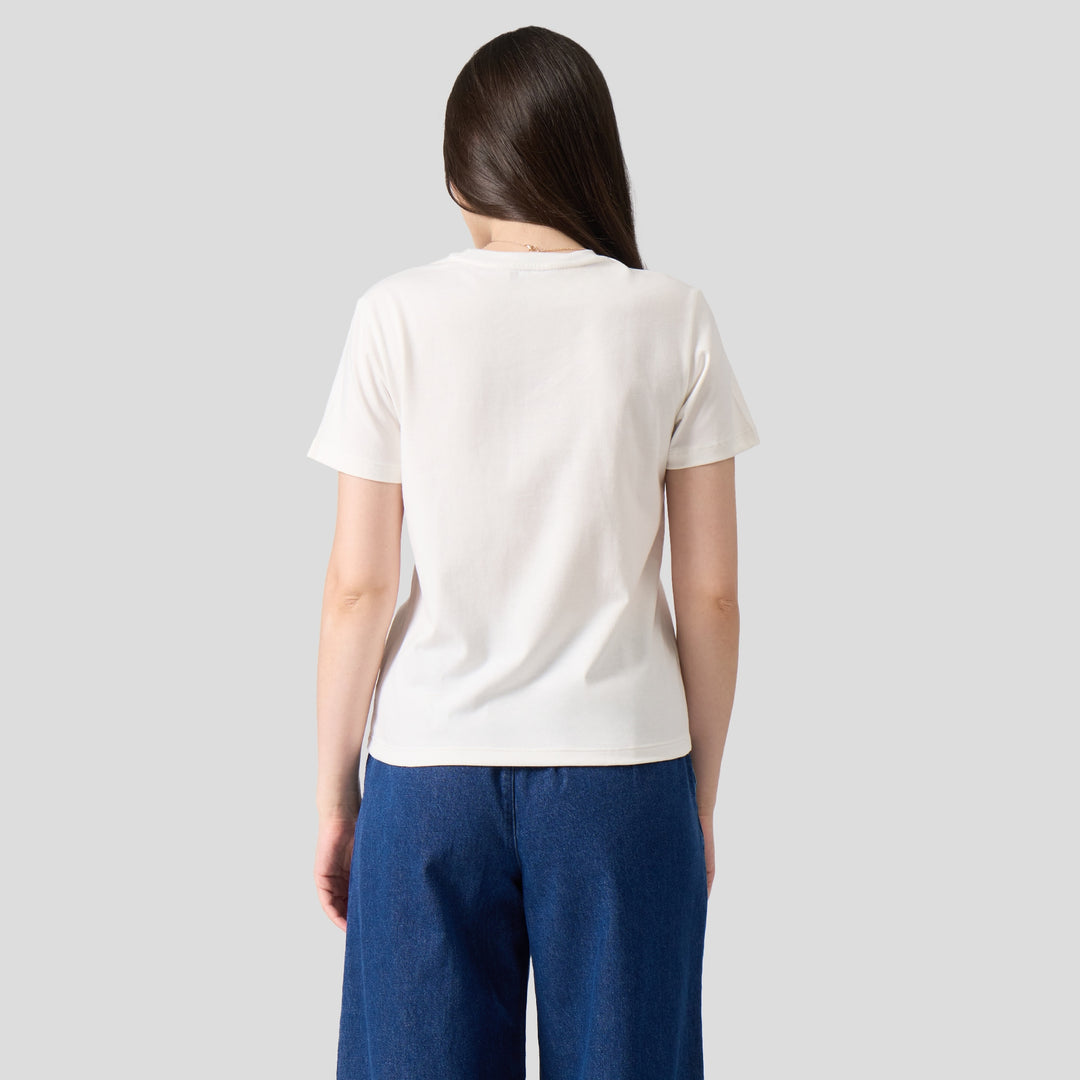 Floral Embroidered T-Shirt