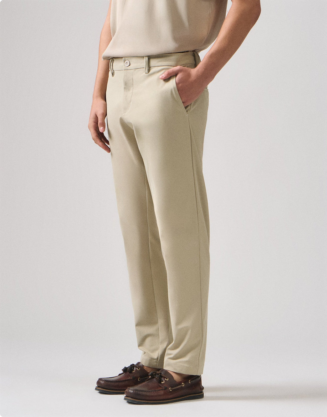 Slim Fit Stretch Trousers