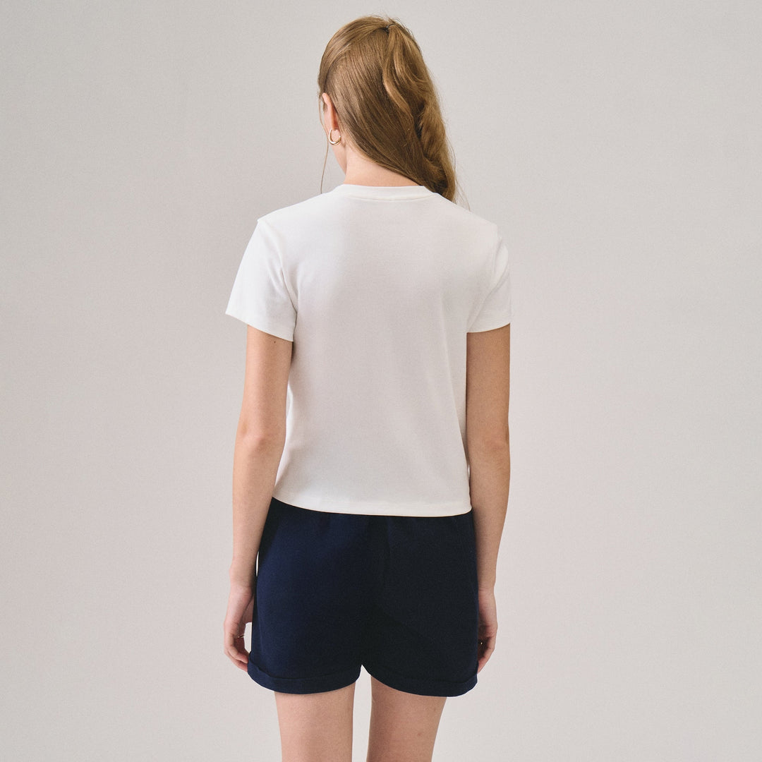 Embroidered Graphic T-Shirt
