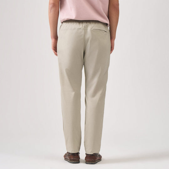 Slim Fit Nylon Trousers