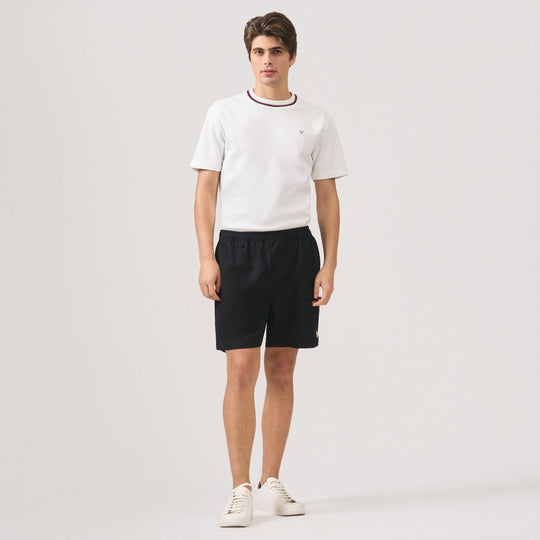 Regular Fit Nylon Pull Up Shorts