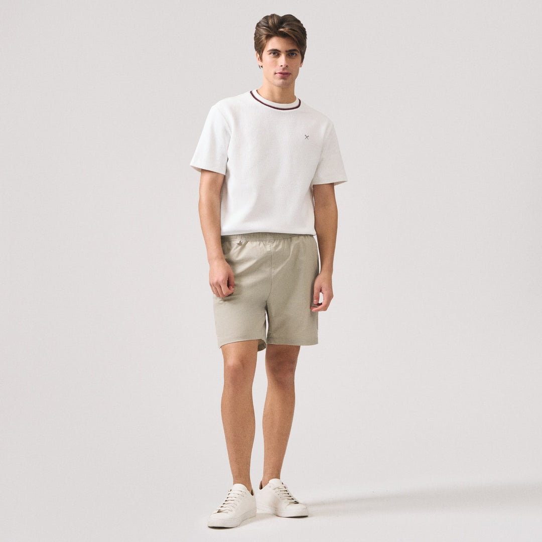Regular Fit Nylon Pull Up Shorts