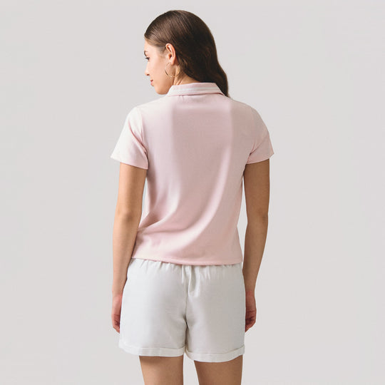 V-Placket With Tipping Polo