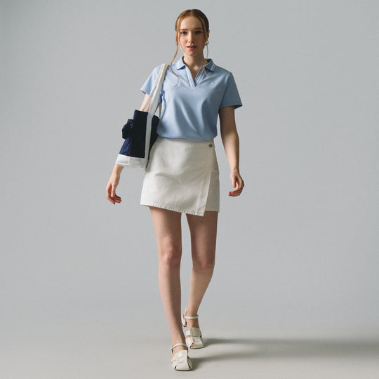 V-Placket With Tipping Polo