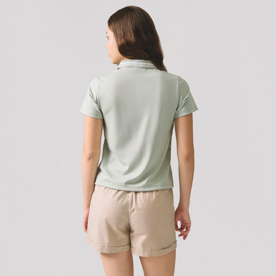 V-Placket With Tipping Polo