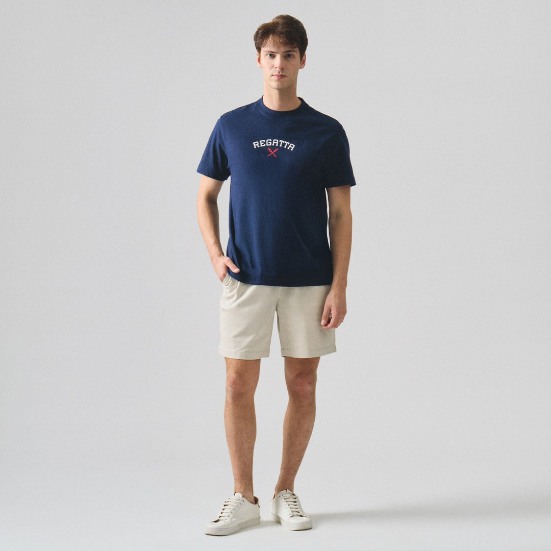 Regular Fit Oar Branding T-Shirt