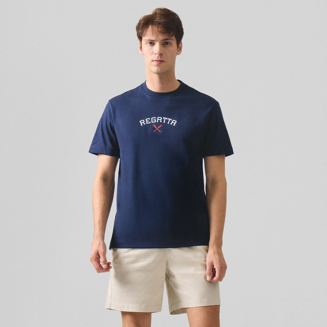 Regular Fit Oar Branding T-Shirt