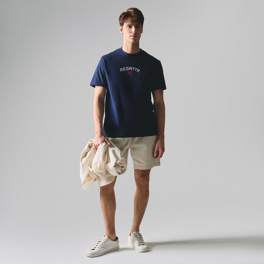 Regular Fit Oar Branding T-Shirt