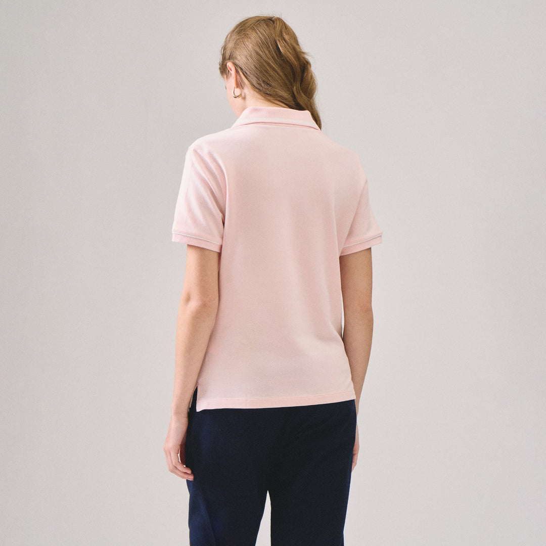 V-Neck Polo Pique