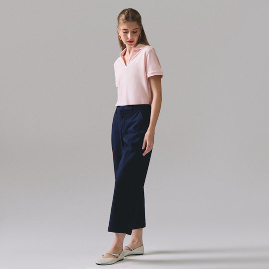 V-Neck Polo Pique