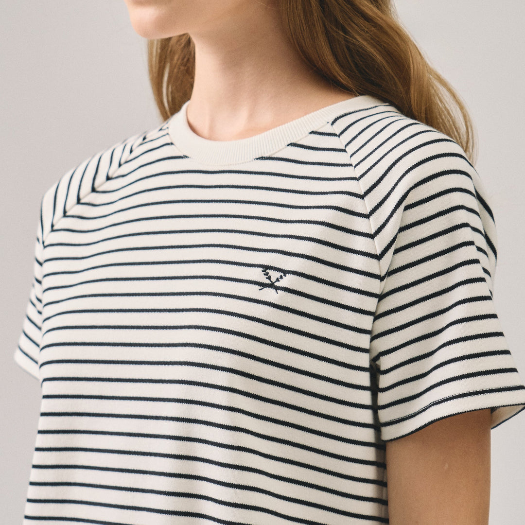 Raglan Striped T-Shirt