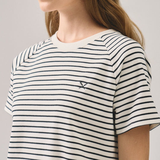 Raglan Striped T-Shirt