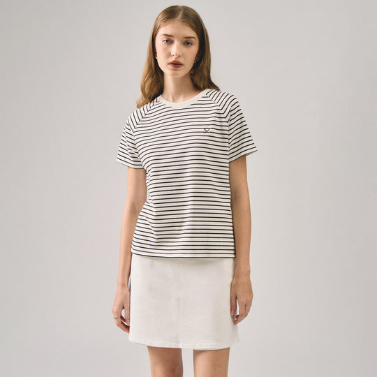 Raglan Striped T-Shirt