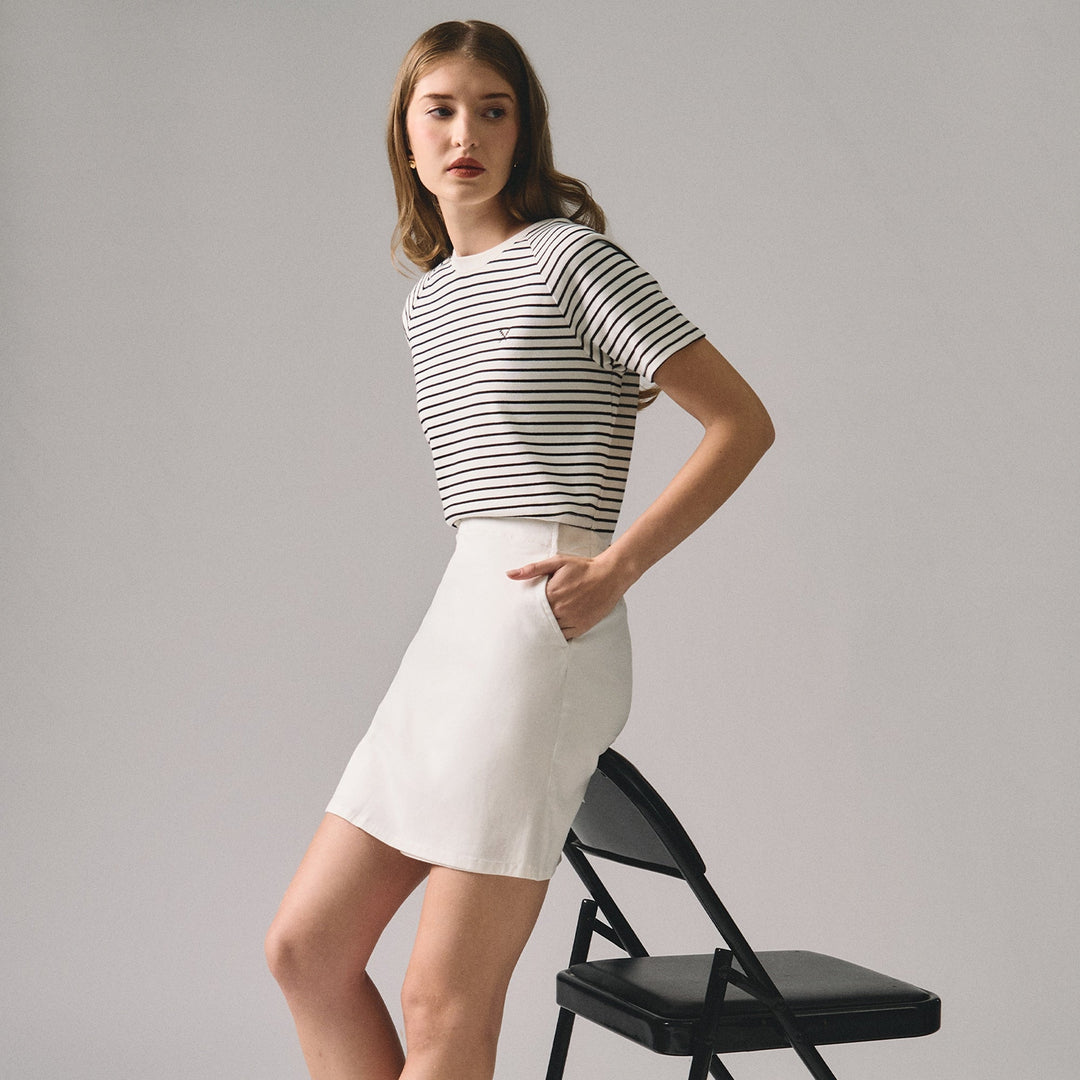 Raglan Striped T-Shirt