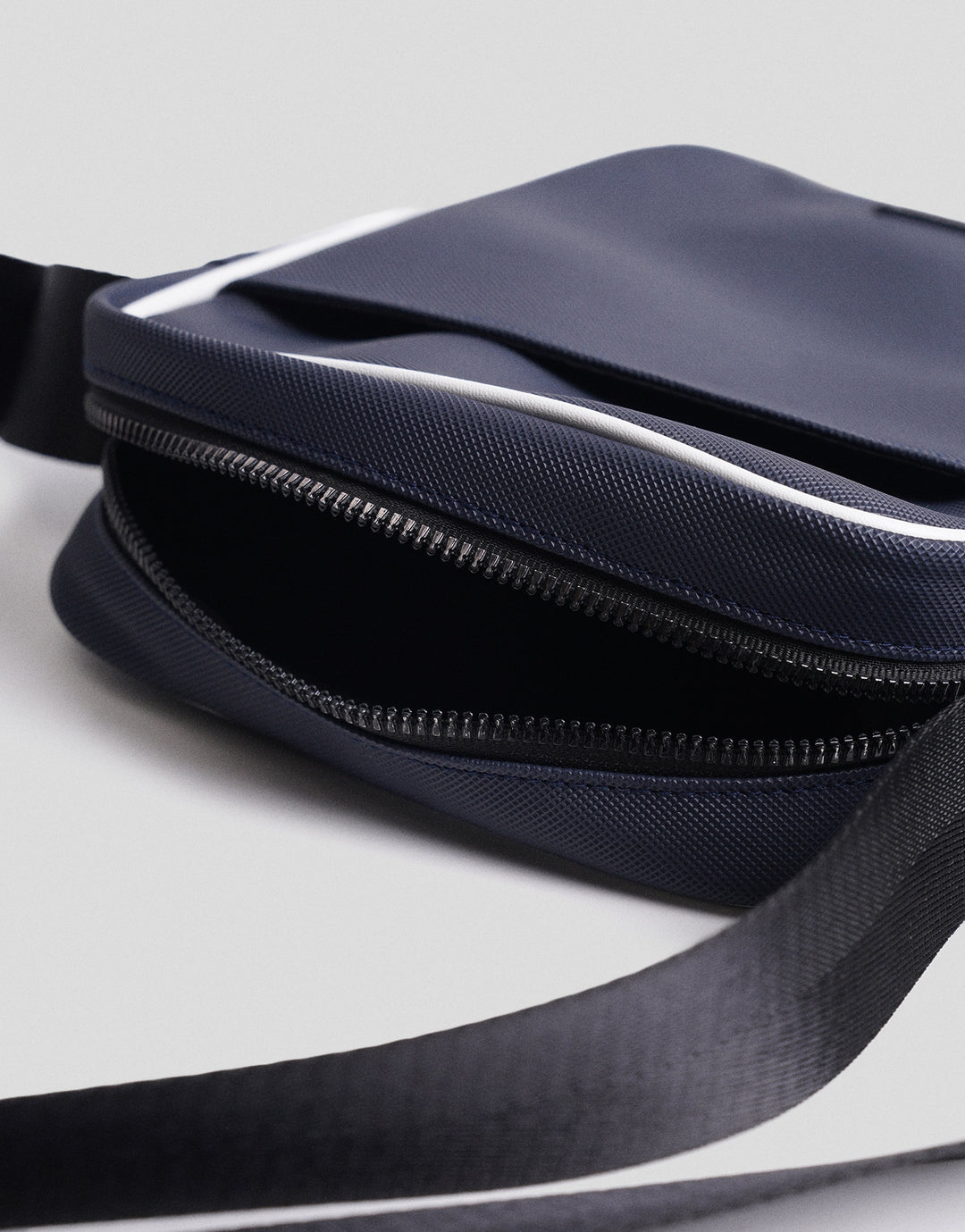 Crossbody Bag With Piping
