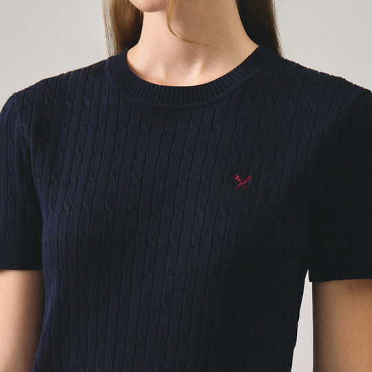 Cable Knit Top