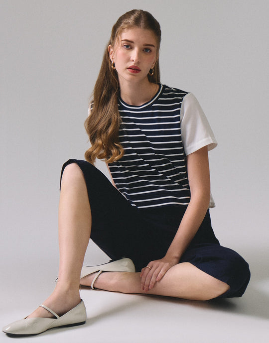 Twill Culottes Trousers