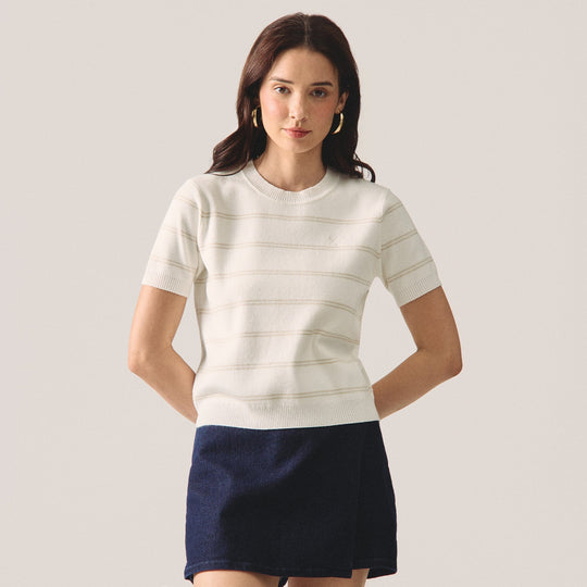 Stripes Knit Top