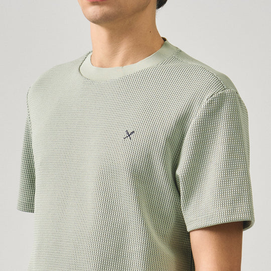 Regular Fit T-Shirt In Textured Knit