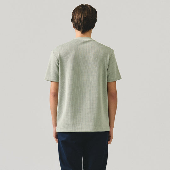 Regular Fit T-Shirt In Textured Knit