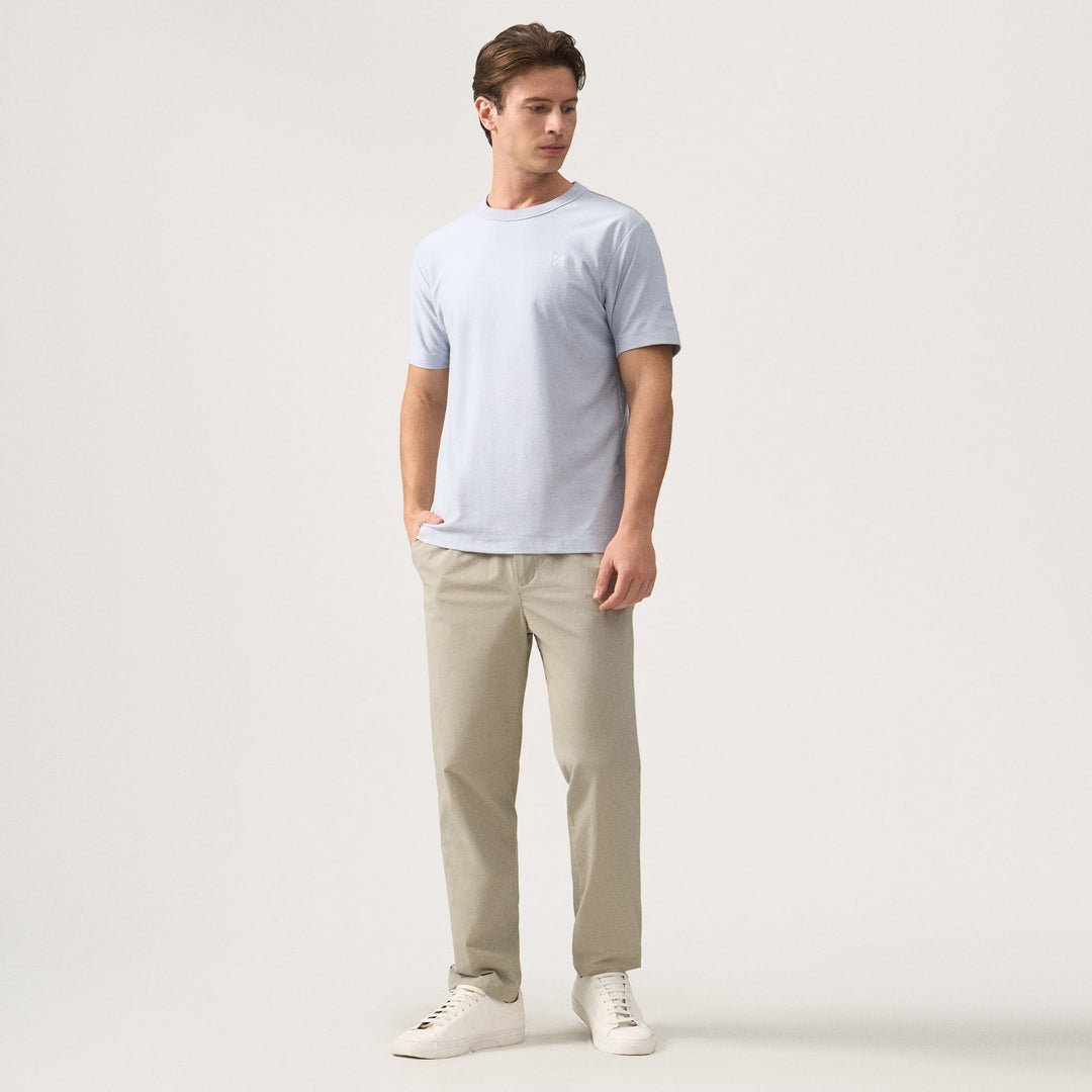 Regular Fit T-Shirt With Neck Binding Finish