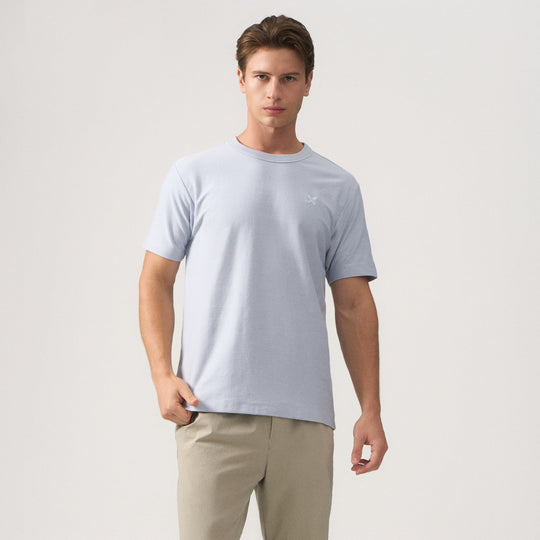 Regular Fit T-Shirt With Neck Binding Finish
