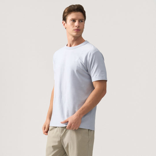 Regular Fit T-Shirt With Neck Binding Finish