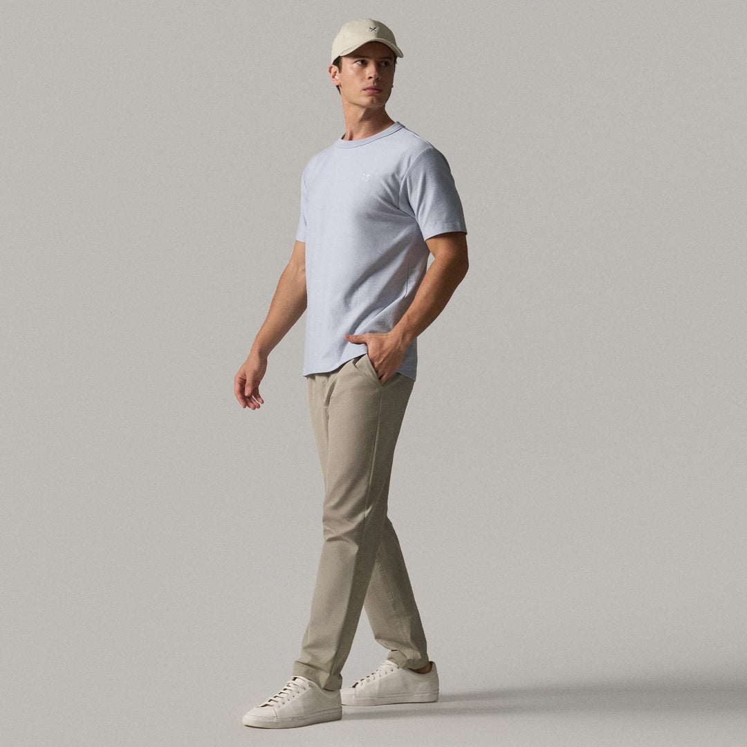 Regular Fit T-Shirt With Neck Binding Finish