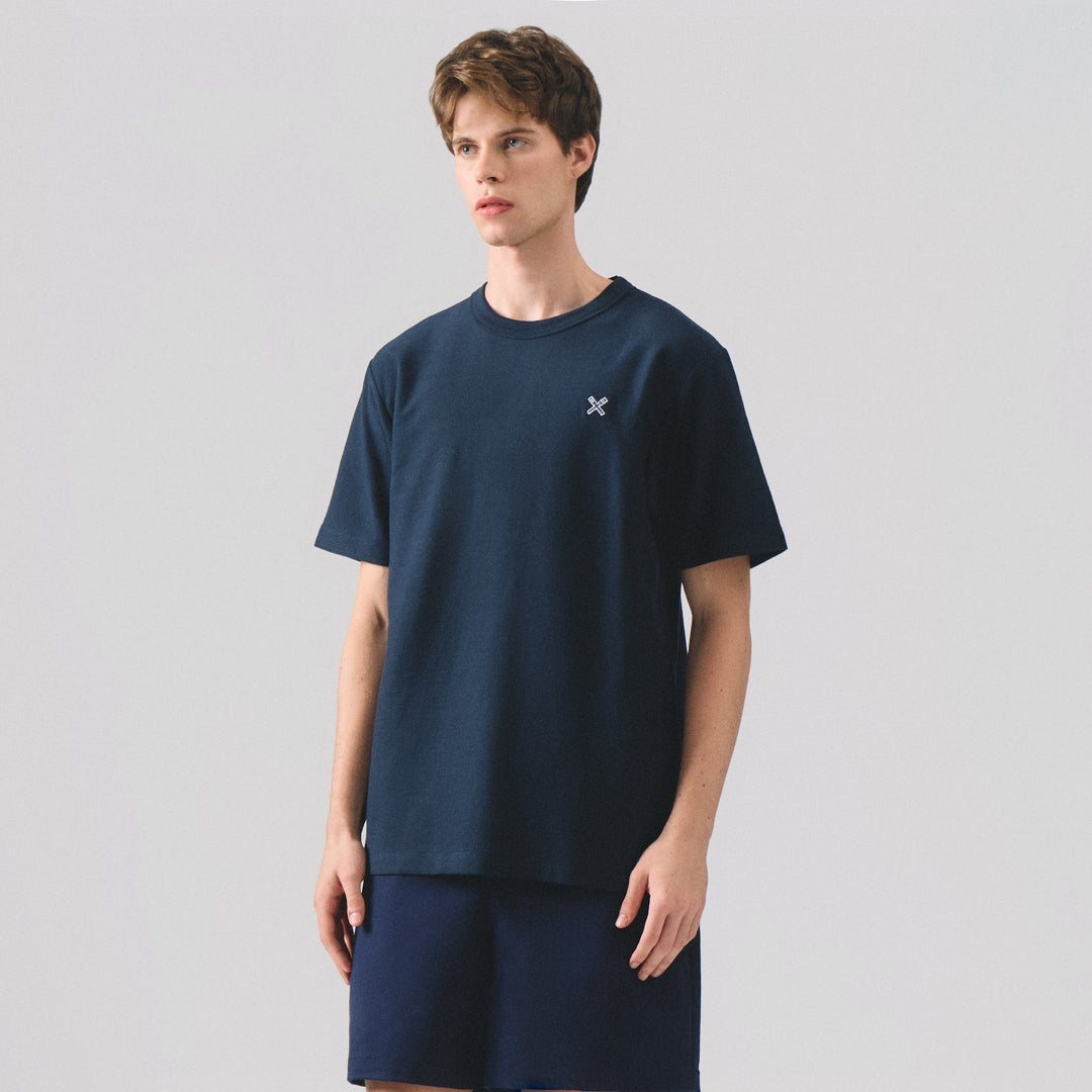 Regular Fit T-Shirt With Neck Binding Finish