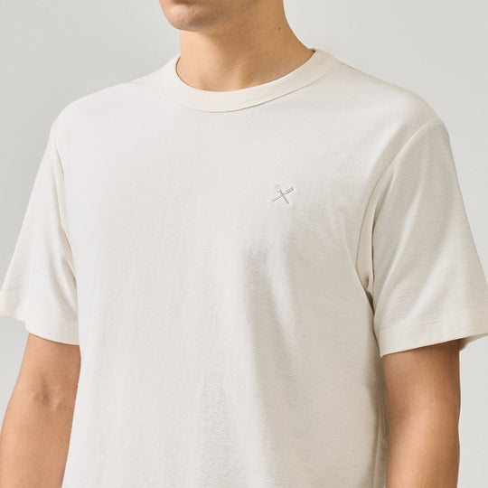 Regular Fit T-Shirt With Neck Binding Finish