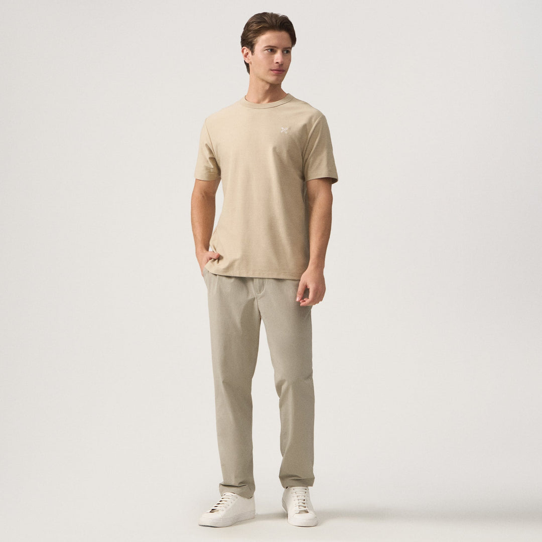 Regular Fit T-Shirt With Neck Binding Finish