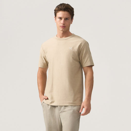 Regular Fit T-Shirt With Neck Binding Finish
