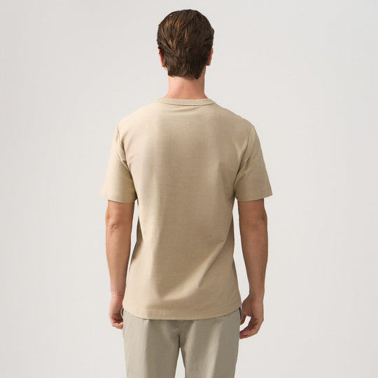 Regular Fit T-Shirt With Neck Binding Finish