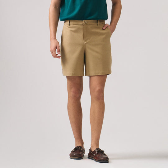 Regular Fit Stretch Twill Chinos Shorts